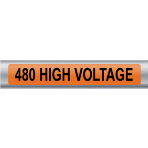 Custom Cable and Conduit Adhesive Markers