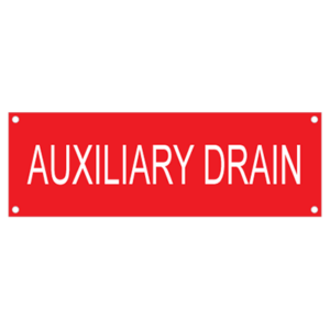 Customizable Fire Sprinkler and Fire Suppression System Tags