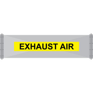 HVAC Duct Markers and Labels